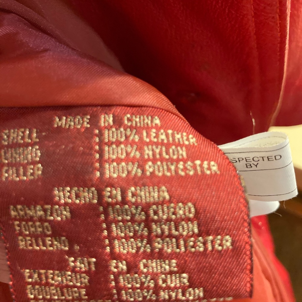 Red Leather Duster - image 5